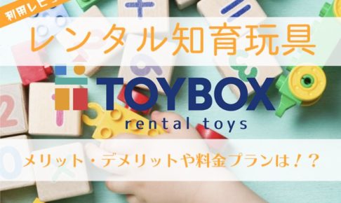 知育玩具レンタルサービス「TOYBOX(トイボックス)」利用レビュー！メリット・デメリットや料金プランまでバッチリまとめ