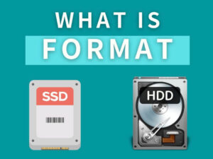 HDD・SSDの「フォーマット」とは？